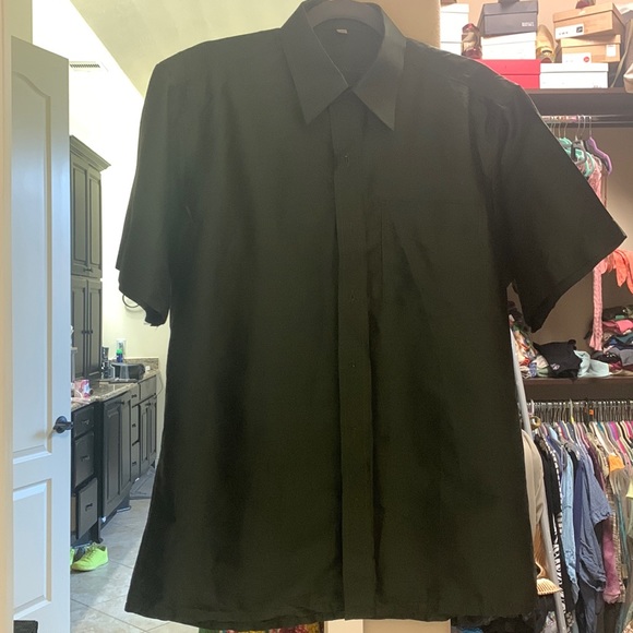 Mens silk shirt in size 40 - Picture 1 of 4